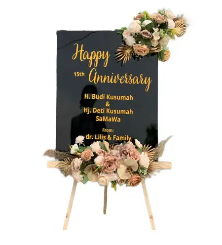 Papan Bunga Akrilik Muntok